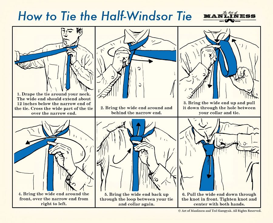 How to Tie a Tie Step-by-Step