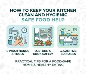 How to Keep Your Kitchen Clean and Hygienic - Safe Food Help