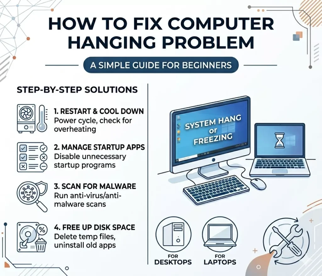 How to Fix Computer Hanging Problem: A Simple Guide for Beginners