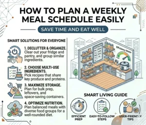 How to Plan a Weekly Meal Schedule Easily - Save Time and Eat Well