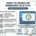 How to Speed Up Windows 10 and 11 PC – Simple Steps for Speed