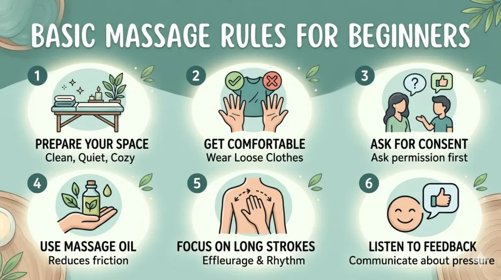 Basic Massage Rules for Beginners