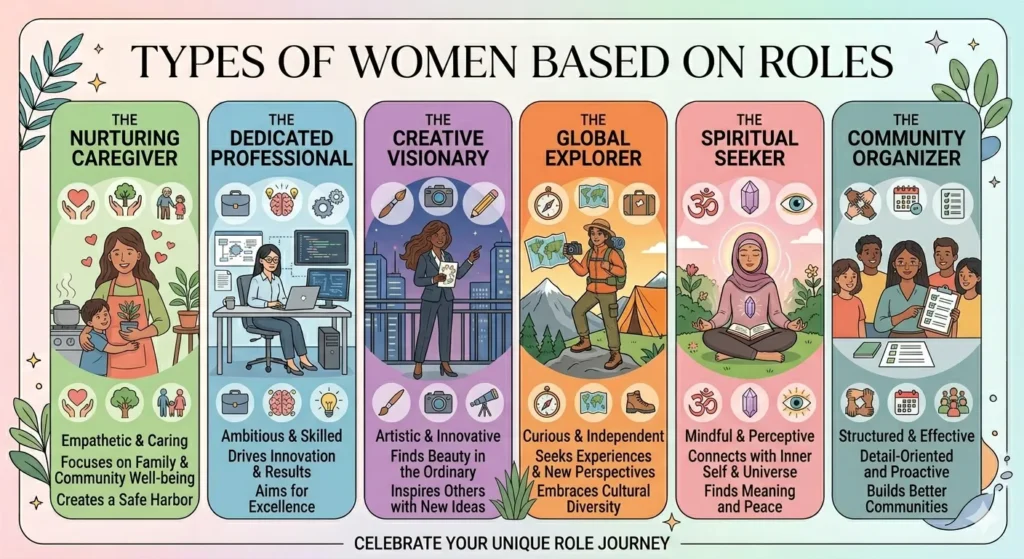 Types of Women Based on Roles