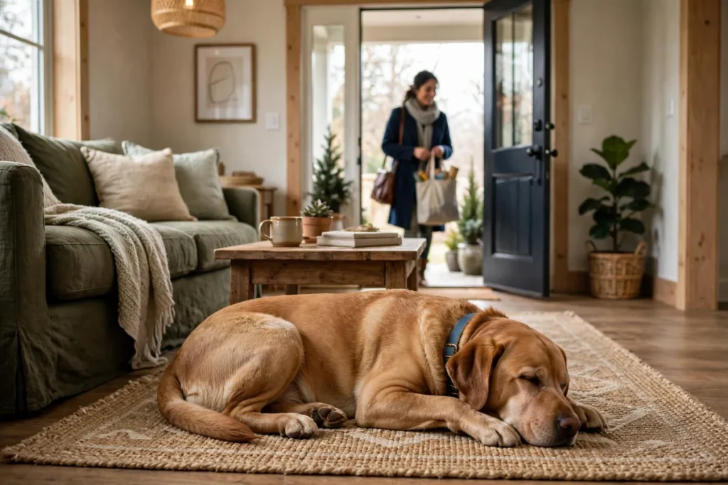 Help A Dog Adjust To Visitors Featured