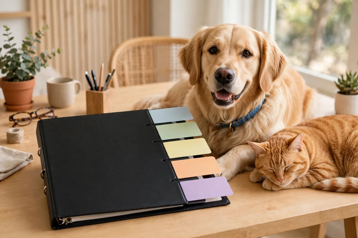 Keep Pet Records Organized Featured