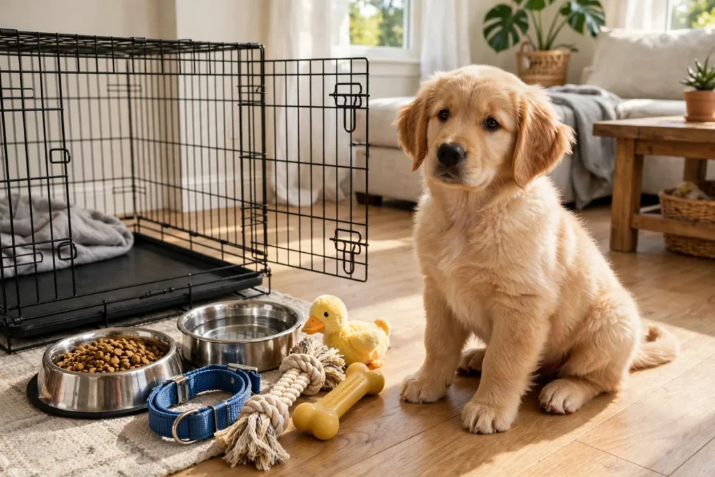 Prepare A New Puppy Checklist Featured