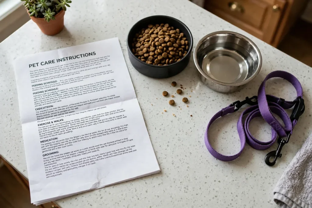 Prepare A Pet Sitter Guide Featured